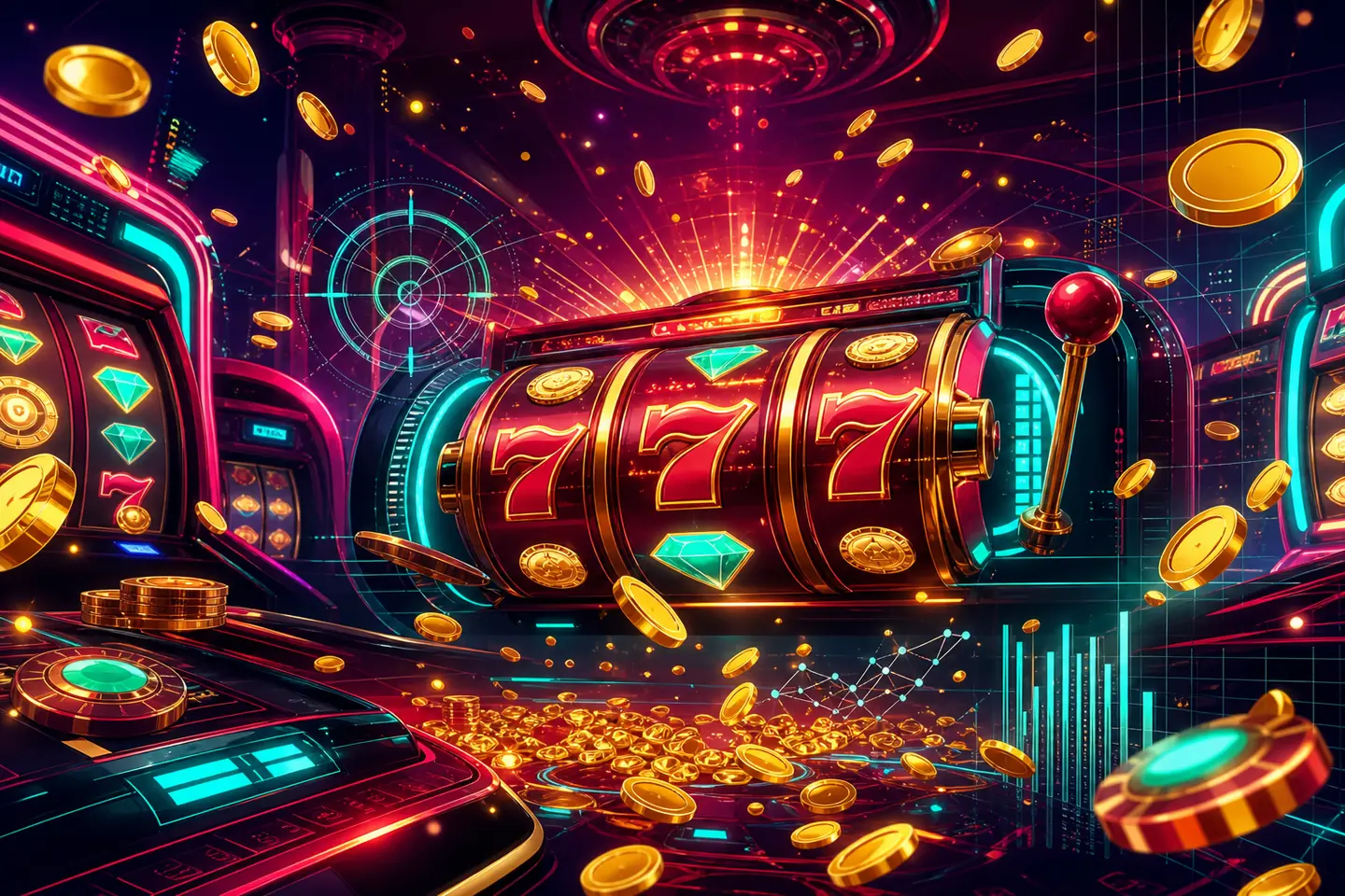 Ilustrasi konsep Freespin123